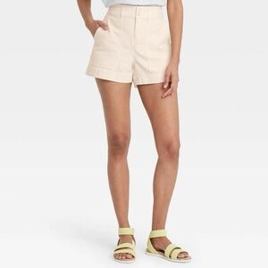 A New Day Target Women’s High Rise Stretch Chino Shorts 🩳 Size 6
